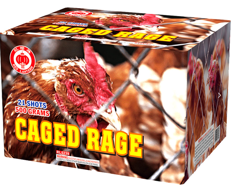 caged rage